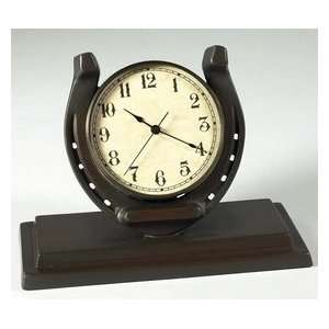  Lucky Horseshoe Desk Clock