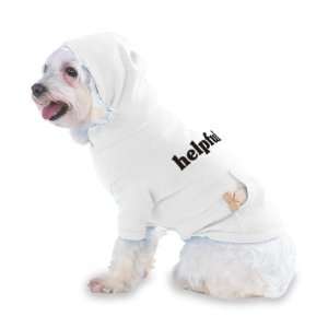  helpful Hooded (Hoody) T Shirt with pocket for your Dog or 