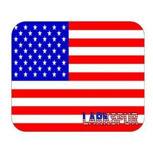 US Flag   Larkspur, California (CA) Mouse Pad Everything 