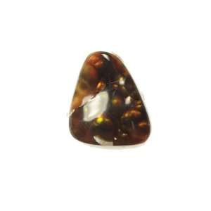  17x13mm Fire Agate Cabochon Arts, Crafts & Sewing