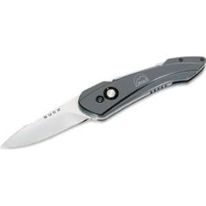  Buck Knives Short Revolution Knife   Platinum, Plain 