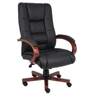   Boss B8991 C High Back Executive Wood Finished Chairs