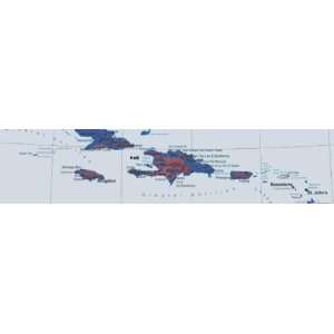  Haiti (Pixilated) Wall Mural