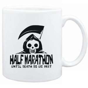 Mug White  Half Marathon UNTIL DEATH SEPARATE US  Sports  