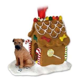 Bullmastiff Bull Mastiff Dog Ginger Bread Gingerbread House Christmas 