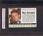 1961 Post MARV BREEDING, #77 Orioles NM (b)  