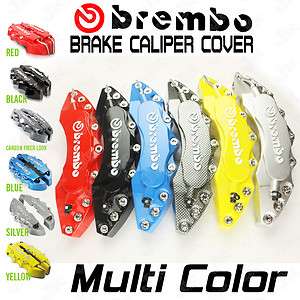 Brembo Style Universal Brake Caliper Cover Front and Rear New Fit for 