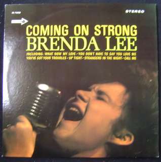 BRENDA LEE  COMING ON STRONG  Decca DL 74825 LP  