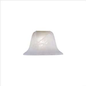 Minka Lavery 2568 2.25 Neck Etched Marble Wide Glass Shade  