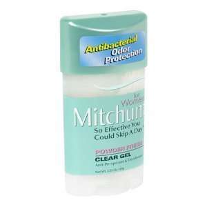  Mitchum Ap deo Woman Clear Gel Spring Fresh 2.25 Oz. (3/pk 