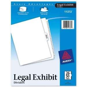   LGLTS2650   Premium Collated Legal Exhibit Dividers