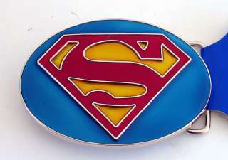 COMIC LEGEND SUPER HERO SUPERMAN ORIGINAL BELT BUCKLE  