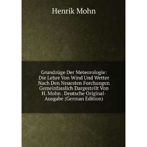   Original Ausgabe (German Edition) Henrik Mohn  Books