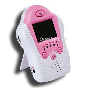 Color LCD Baby Monitor IR Night Video Camera Pink  