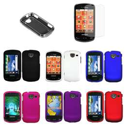   Cover Case for Samsung Brightside U380 w/Screen +Car Charger  