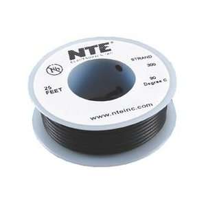  NTE Electronics WH26 00 25 HOOKUP WIRE 300VHU 25 FT 