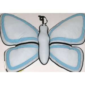  Shaped Blue Butterfly Throw Pillow Accent Toss Cushion 