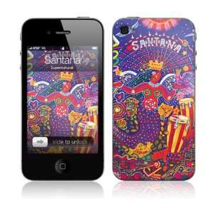   iPhone 4  Santana  Supernatural Skin Cell Phones & Accessories