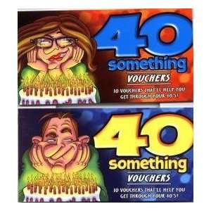  40 SOMETHING WOMEN VOUCHERS