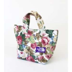  THE NORTH FACE PURPLE LABEL Flower Print TOTE BAG 