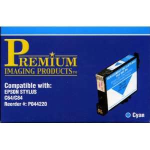  Epson C64/C84/CX6400 Cyan Inkjet Cartridges   Premium 