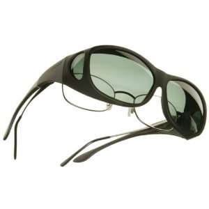 Cocoons Slim Line Polarized Sunwear   Black Frame with Gray Lens Size 