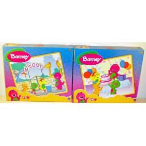  12 Pack Barney & Friends 25 Piece Puzzles Toys & Games