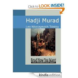 Start reading Hadji Murad  