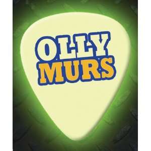 Olly Murs 5 X Glow In The Dark Premium Guitar Picks 