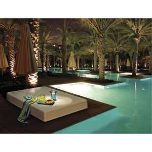 SR Smith Luxury Pool Side Sunbed   Glacier w/ Paradise Color Comfort 