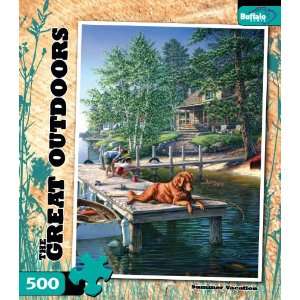   The Great Outdoors Summer Vacation 500pc Jigsaw Puzzle Toys & Games