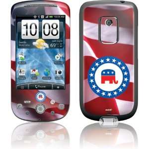  Republican Stripes skin for HTC Hero (CDMA) Electronics