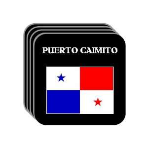  Panama   PUERTO CAIMITO Set of 4 Mini Mousepad Coasters 
