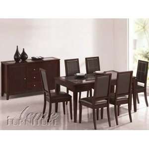  Albury Solid Wood Contemporary Dining Table by Acme 