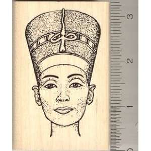  Large Nefertiti Egyptian Queen Rubber Stamp Arts, Crafts 