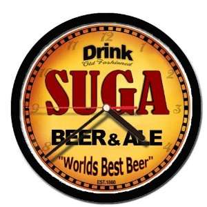  SUGA beer and ale cerveza wall clock 