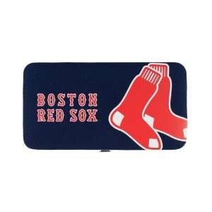  Boston Red Sox Mesh Clamshell Ladies Wallet Sports 
