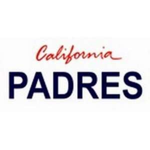   Plates   Padres Plate Tag Tags auto vehicle car front 