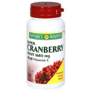   Strength Cranberry Fruit, 1680mg, 100 Softgels