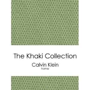 CALVIN KLEIN The Khaki Collection Textured King Cotton Bedskirt, Sea 