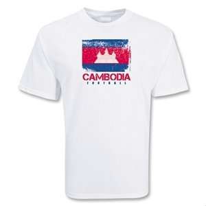  365 Inc Cambodia Football T Shirt