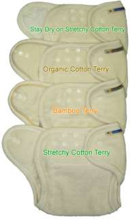   more information about the Mother ease Cloth Diaper Fabrics here