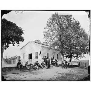   Hospitals,Signal Corps camp quarters near Georgetown