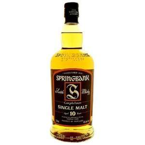  Campbeltown Scotch 10 Yr 750ML Grocery & Gourmet Food