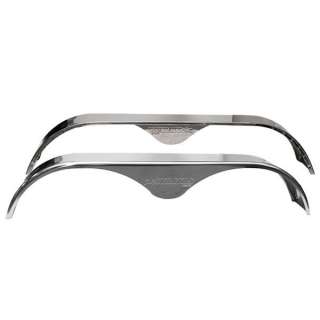 STRATOS POLISHED SS TANDEM AXLE BOAT TRAILER FENDERS  