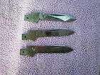 Lot of 3 knife blades 2 3/4 old stock never been used.