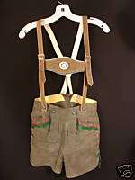 AUTHENTIC VINTAGE 1970S CHILDRENS LEDERHOSEN  