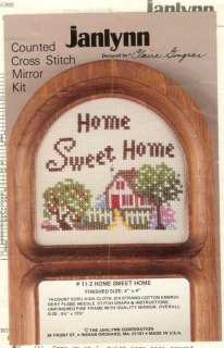 Janlynn 11 2 Counted Cross Stitch Pattern Home Sweet Home Craft