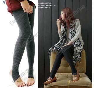   Comfortable Women‘s Cotton Tights Pants Leggings Stirrup 5 Colors