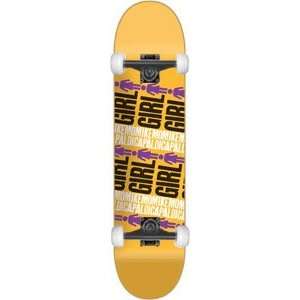  Girl Capaldi Pop Secret Complete Skateboard   8.0 w/Mini 